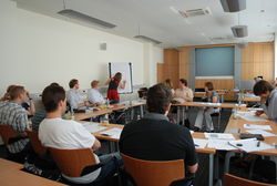 Die Teilnehmer beim Workshop